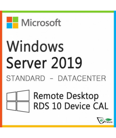 Orijinal Microsoft Windows Server 2019 RDS CALL 10 Kullanıcı BİREYSEL